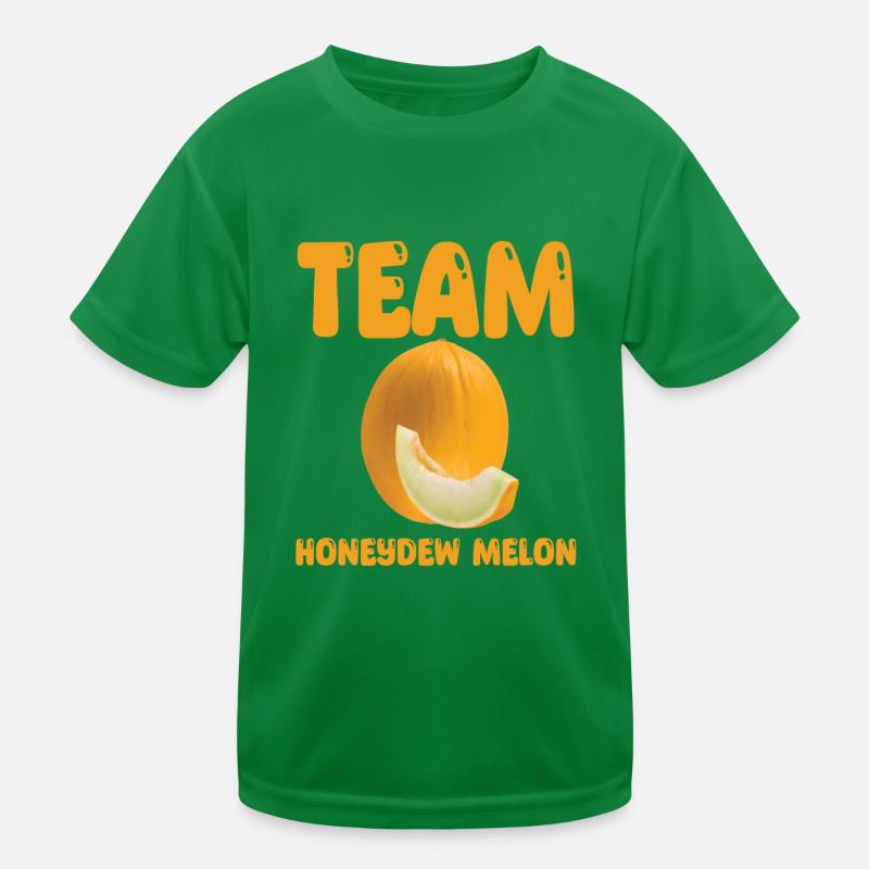 Team Honigmelone Kinder Funktions-T-Shirt