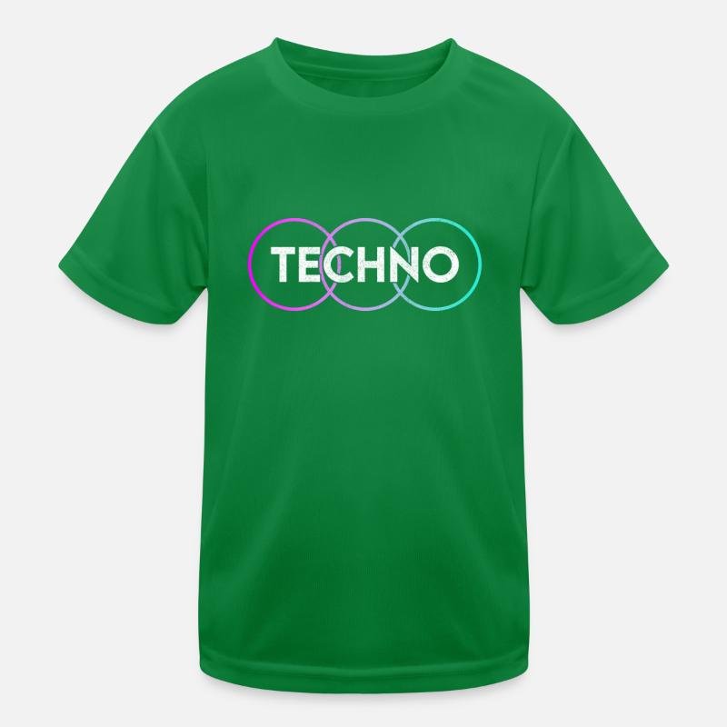 Techno Kids Functional T-Shirt