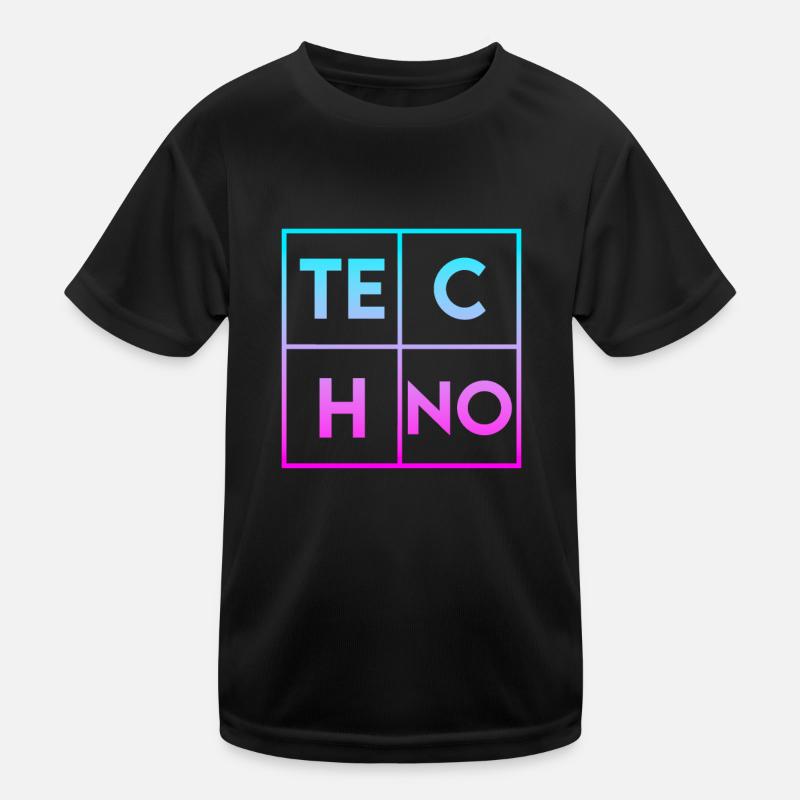 Techno Kids Functional T-Shirt