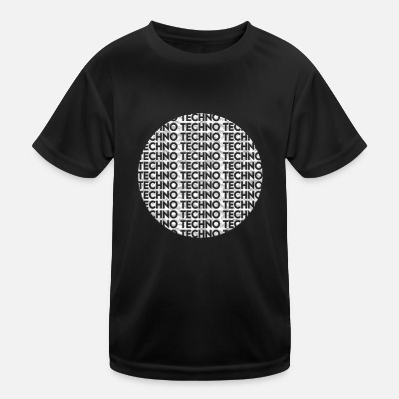 Techno Kinder Funktions-T-Shirt