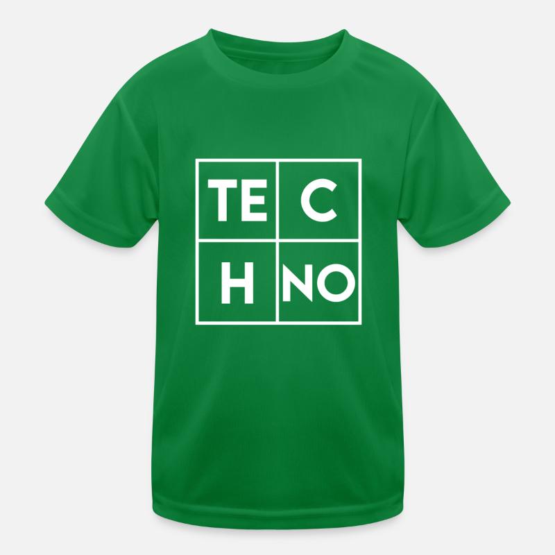 Techno Kids Functional T-Shirt