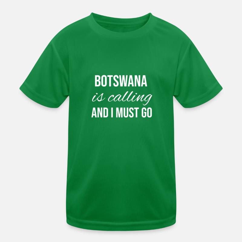 Botsuana Kinder Funktions-T-Shirt