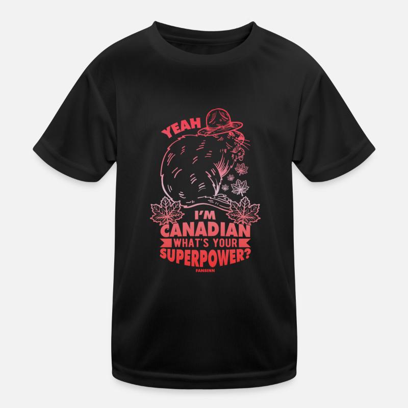 Canada Kids Functional T-Shirt