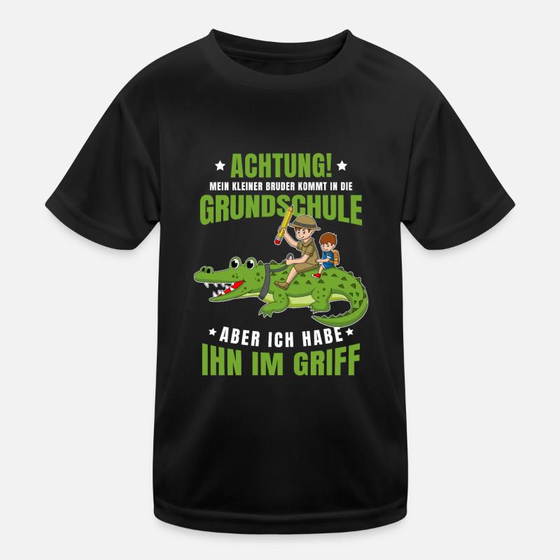 Schulanfang Einschulung 1 Klasse Grundschule Kinder Funktions-T-Shirt