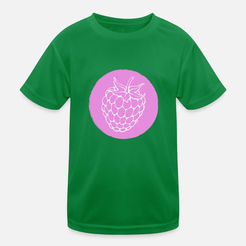 Raspberry blackberry Kids Functional T-Shirt