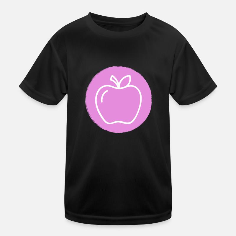 Apfel Kinder Funktions-T-Shirt