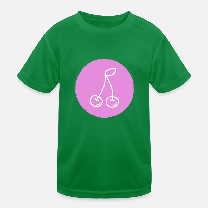 Cherry Kids Functional T-Shirt