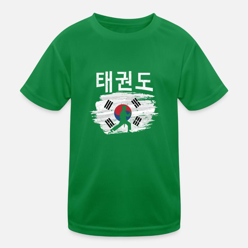 Tae Kwon Do Korean Pride Athlète Arts Martiaux T-shirt sport Enfant