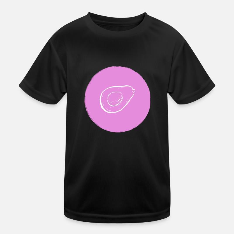 Avocado Kinder Funktions-T-Shirt