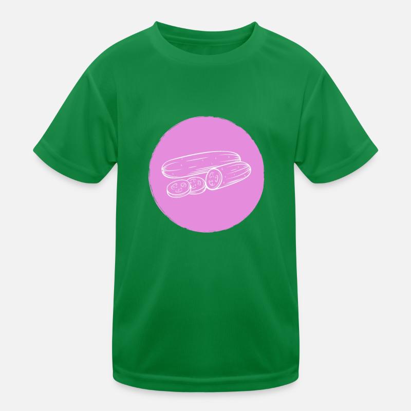 Cucumber Kids Functional T-Shirt