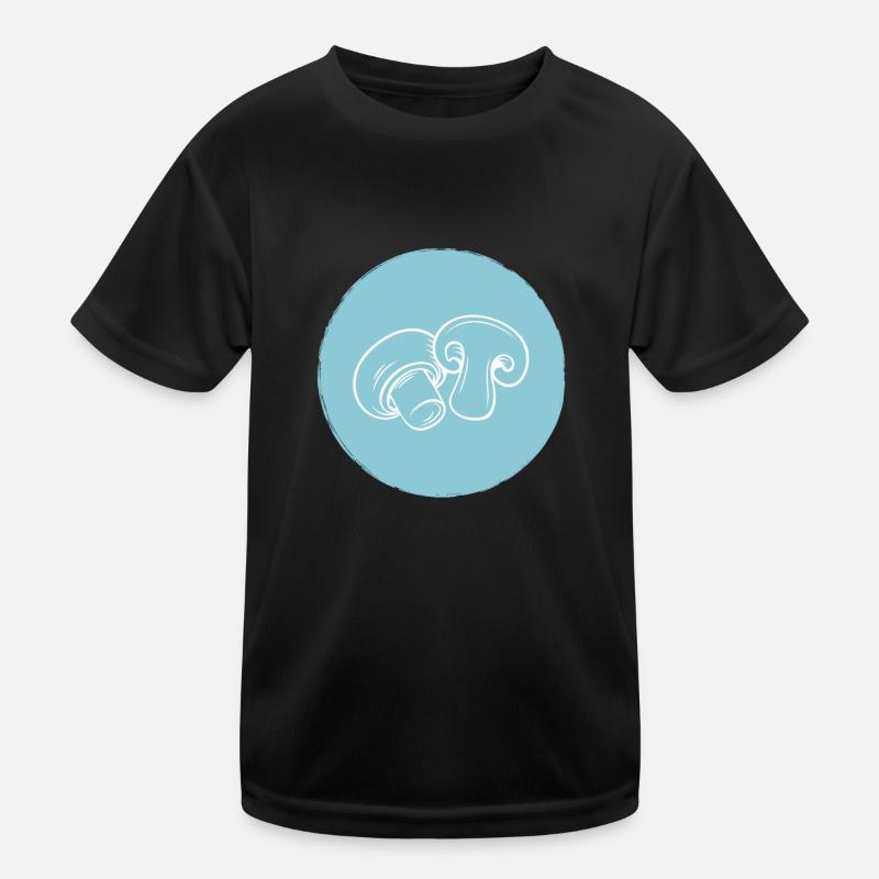 Pilze Kinder Funktions-T-Shirt