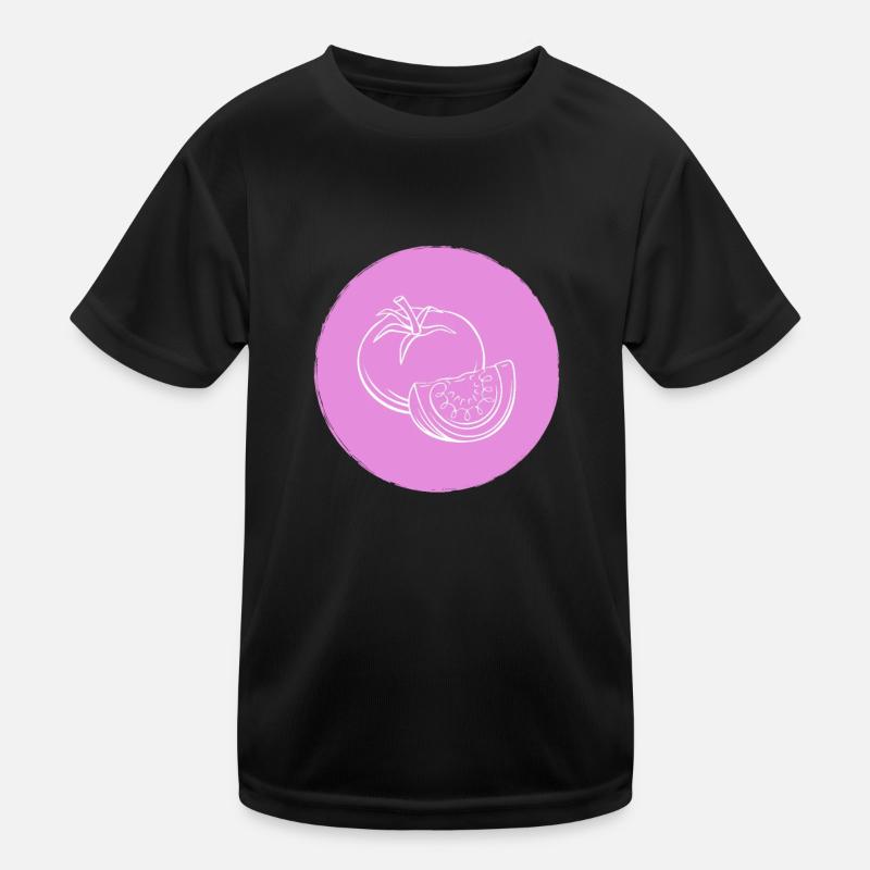 Tomate Kinder Funktions-T-Shirt
