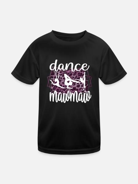 Fier danse Mawmaw grand-mère de danseuse danse Mawmaw - T-shirt sport Enfant - noir - Devant