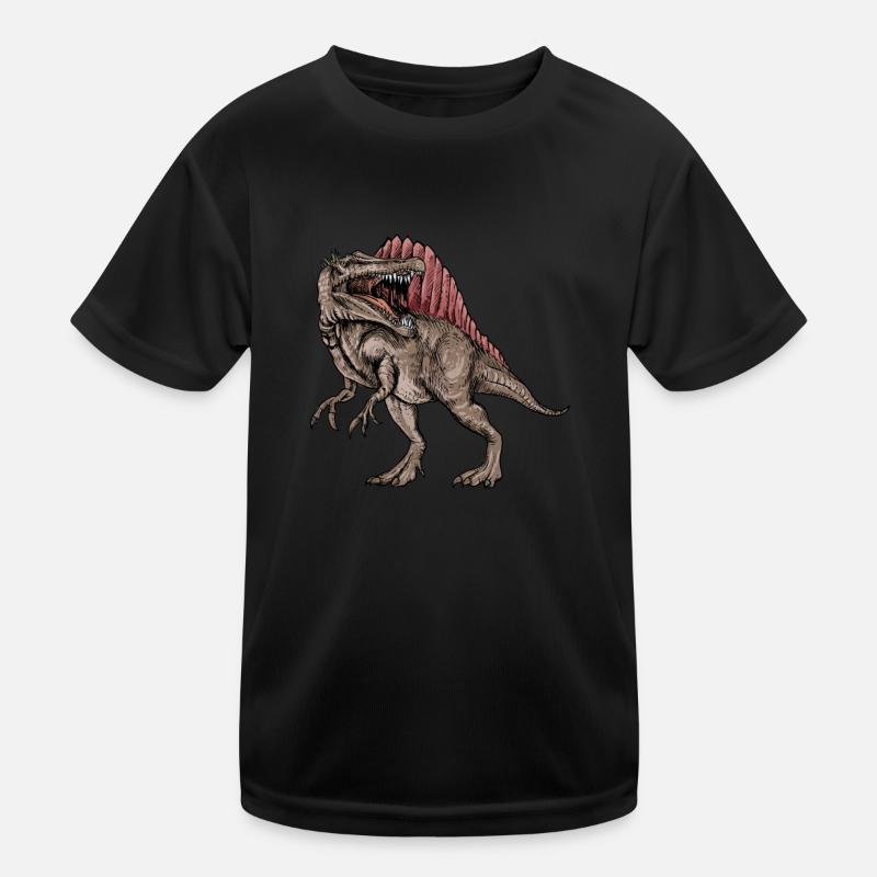 Spinosaurus I Thorn Lizard Cretaceous Fossil Kids Functional T-Shirt