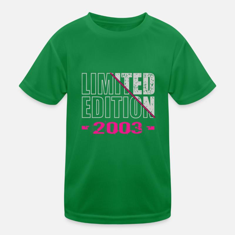Limited Edition 2003 Kinder Funktions-T-Shirt