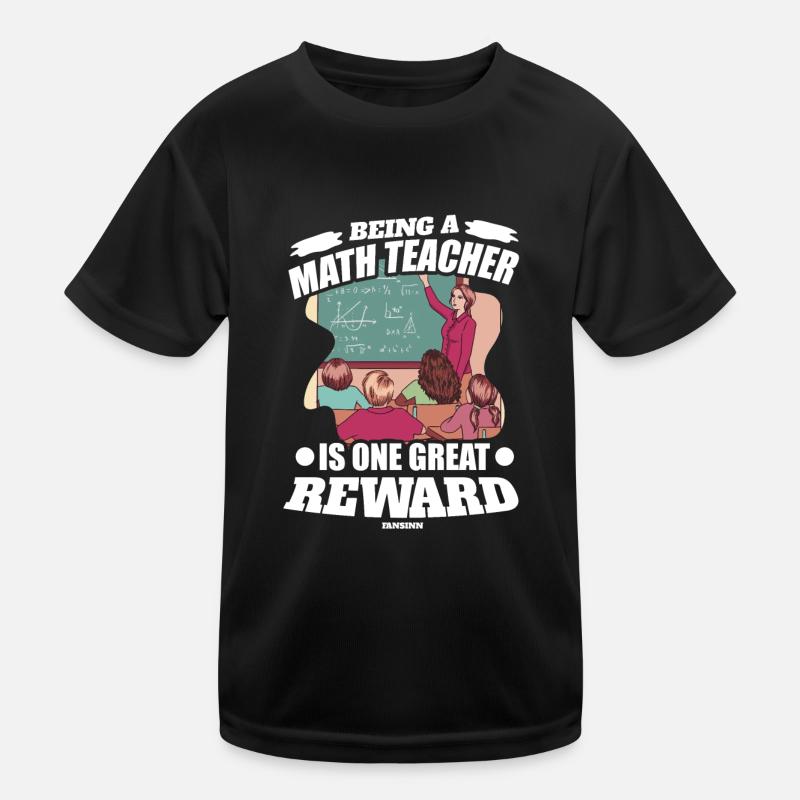 Mathematics Kids Functional T-Shirt