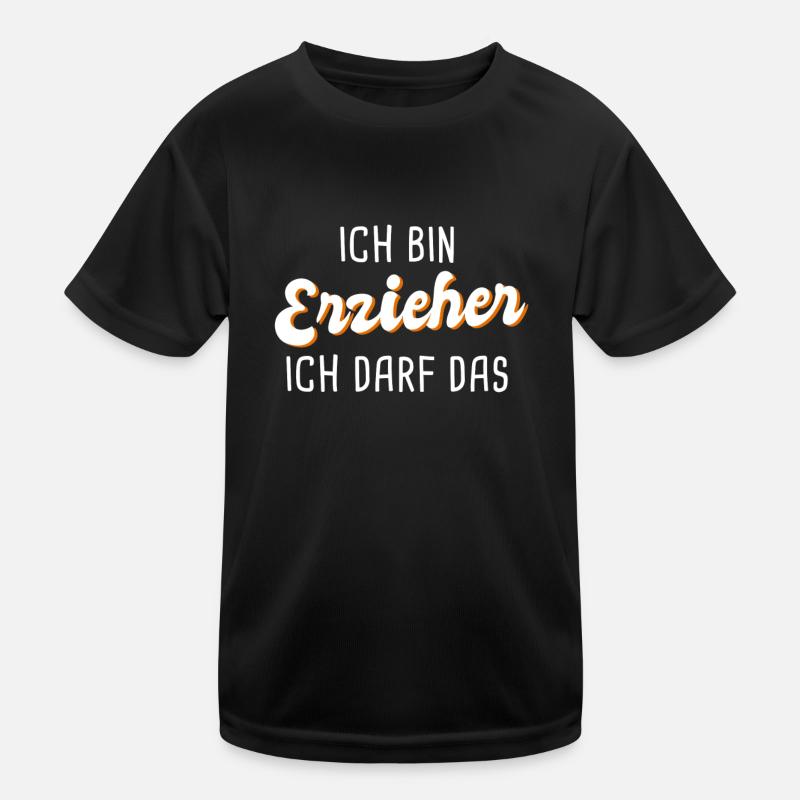 Erzieher Kinder Funktions-T-Shirt
