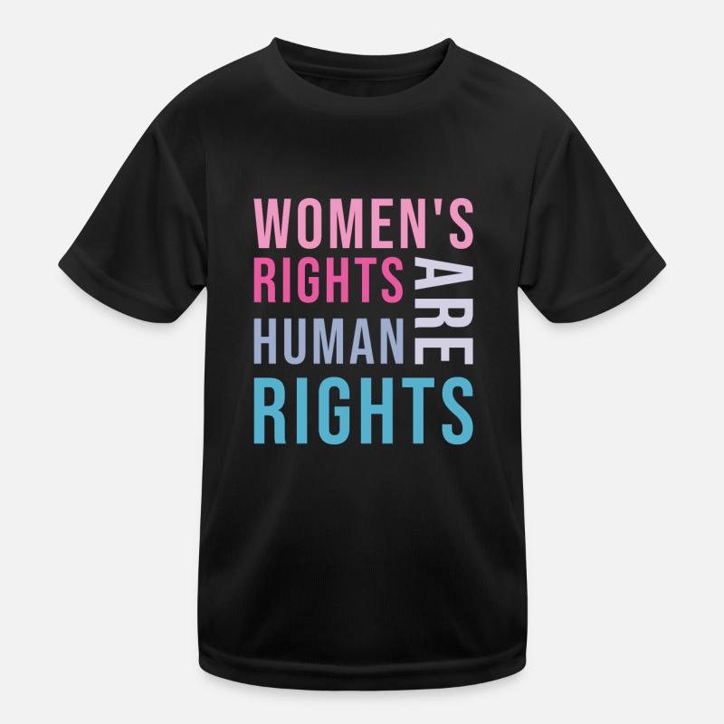 Frauenrechte sind Menschenrechte Kinder Funktions-T-Shirt