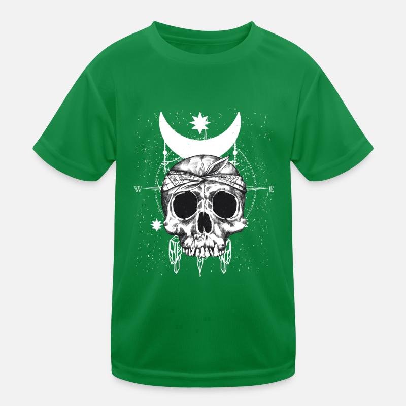 Okkult Goth Grunge Gothic Punk Metal Kinder Funktions-T-Shirt
