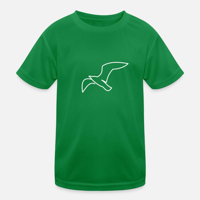 Maritime Seagull Kids Functional T-Shirt