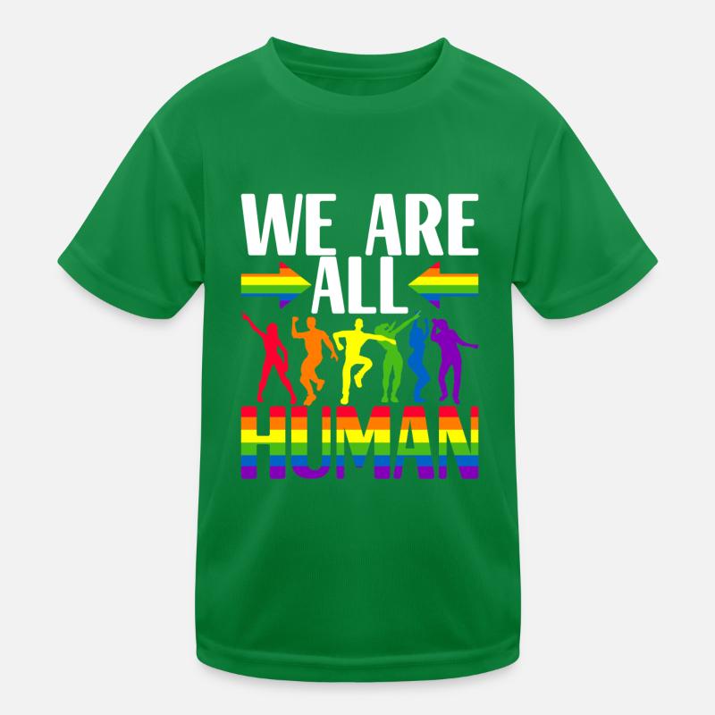 Fierté gaie LGBTQ T-shirt sport Enfant