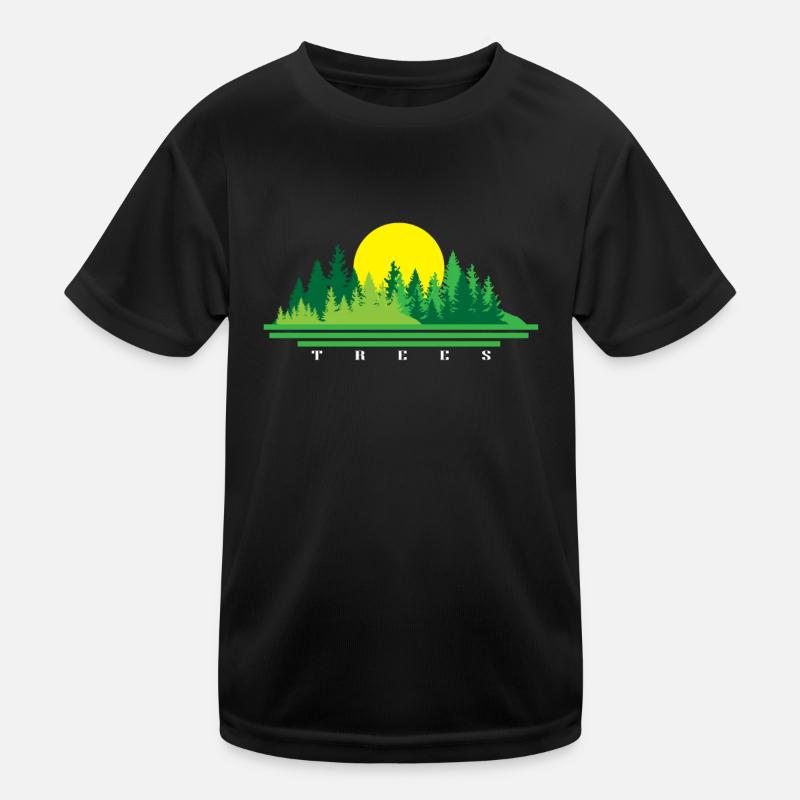 Baum Kinder Funktions-T-Shirt