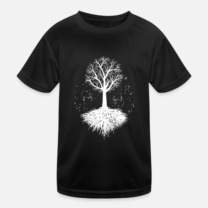 Baum Kinder Funktions-T-Shirt