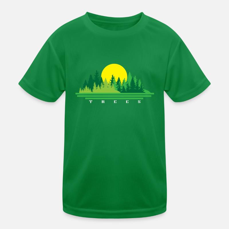 Baum Kinder Funktions-T-Shirt
