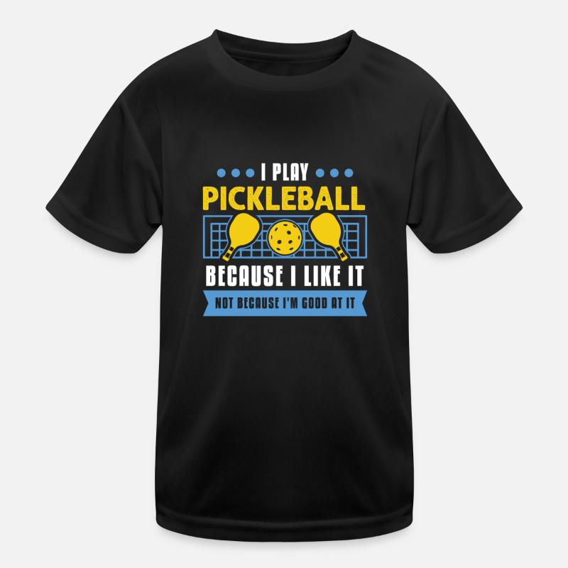 Je joue au pickleball parce que j’aime ça T-shirt sport Enfant