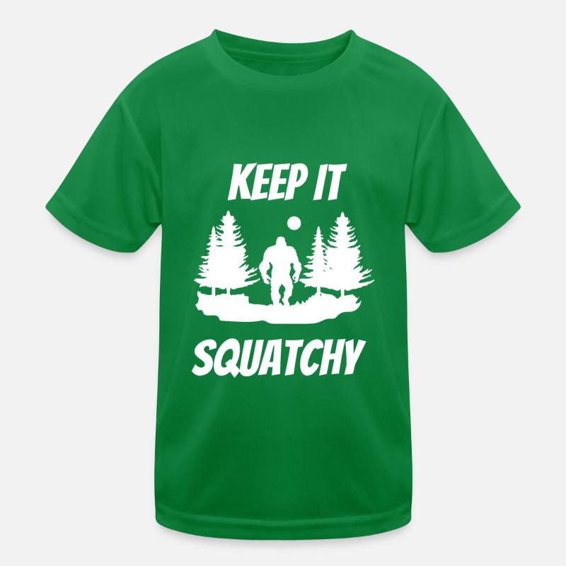 Keep It Squatchy Kinder Funktions-T-Shirt