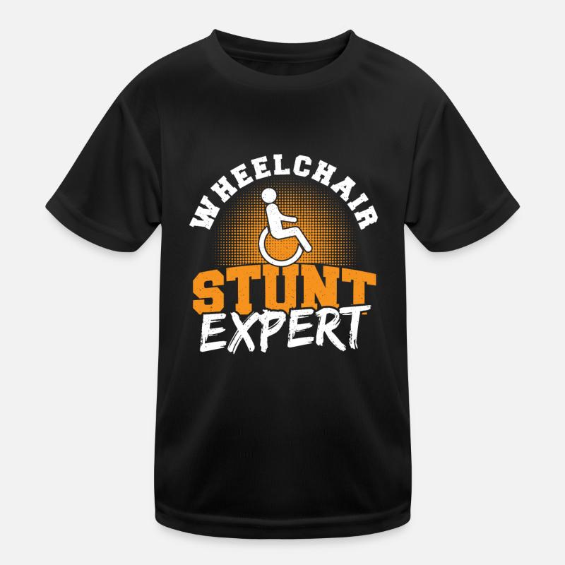 Querschnittsgelähmtes Design Für Einen Kinder Funktions-T-Shirt