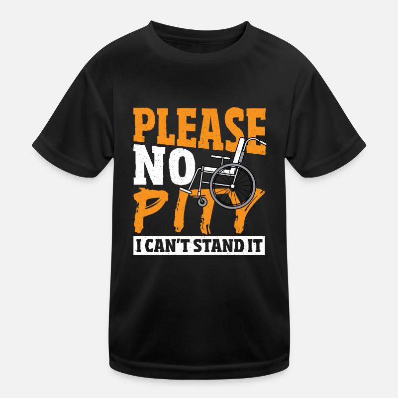 Paraplegic Design For One Kids Functional T-Shirt