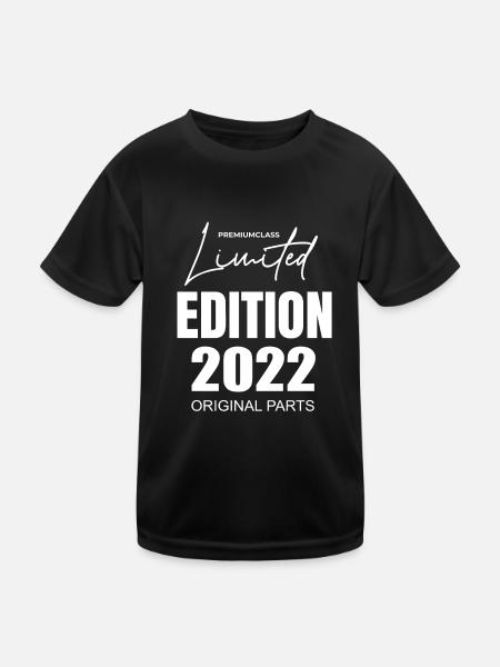 Édition limitée 2022 - T-shirt sport Enfant - noir - Devant