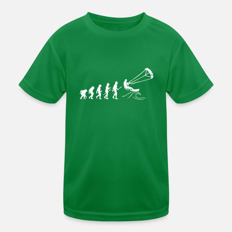 Fun Kitesurf Kite Surf Evolution T-shirt sport Enfant