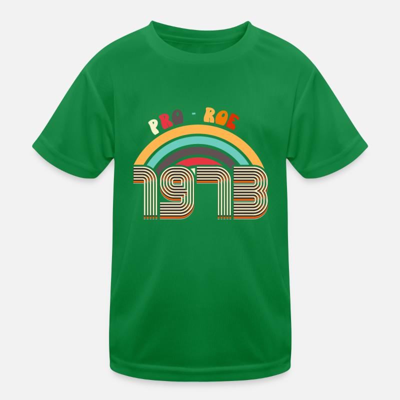 Retro Pro Roe 1973 Kinder Funktions-T-Shirt