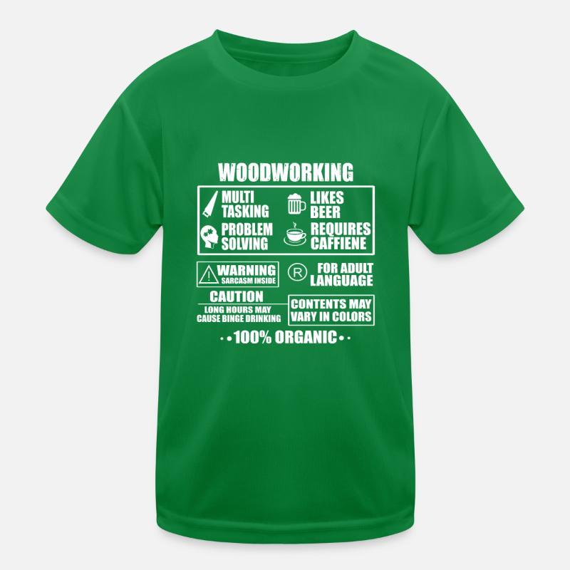 Woodworkers Kids Functional T-Shirt