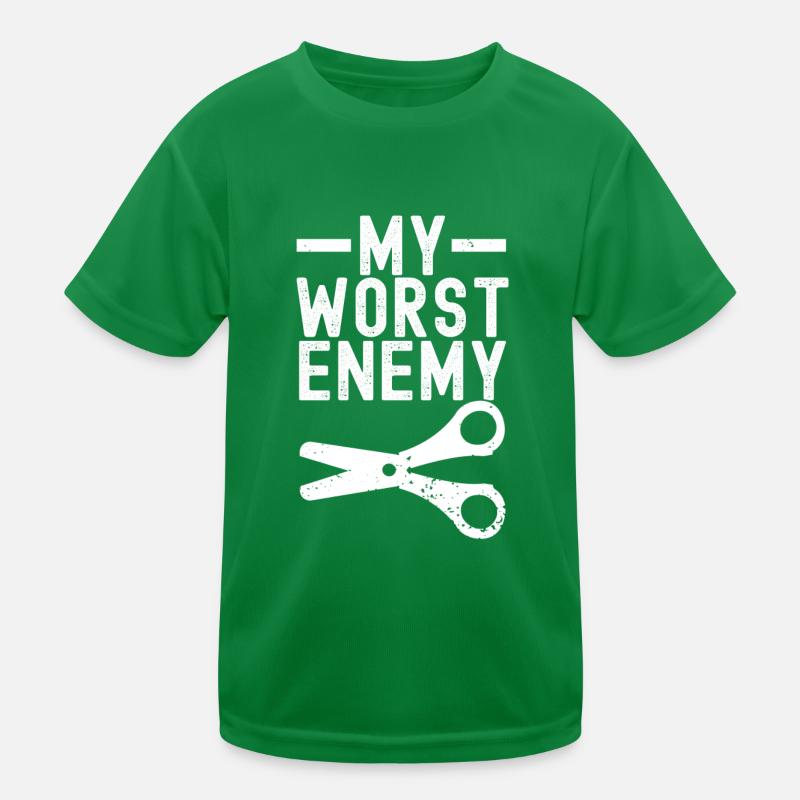 Linkshänder Kinder Funktions-T-Shirt