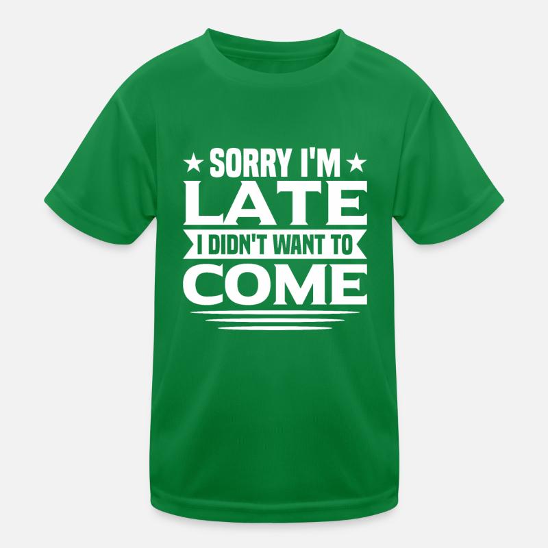 Lustig Kinder Funktions-T-Shirt