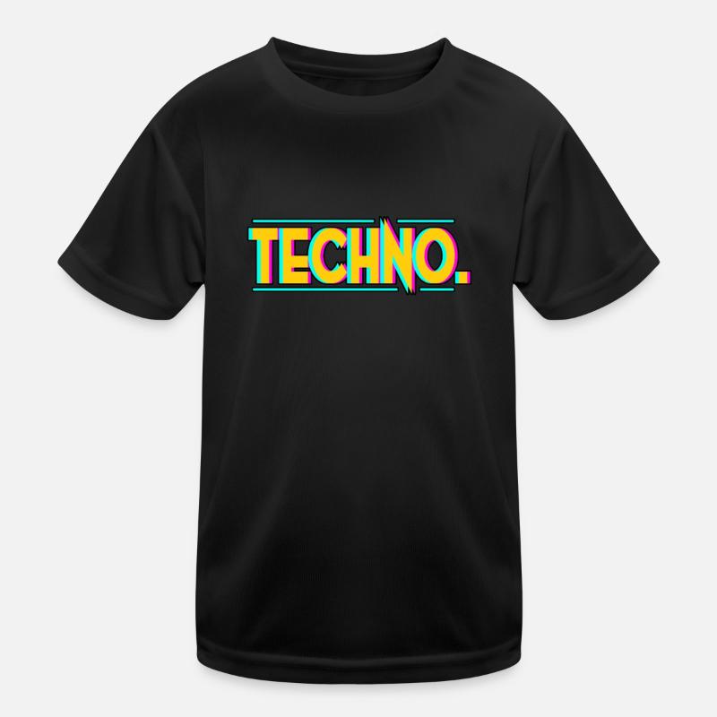 Techno Kids Functional T-Shirt