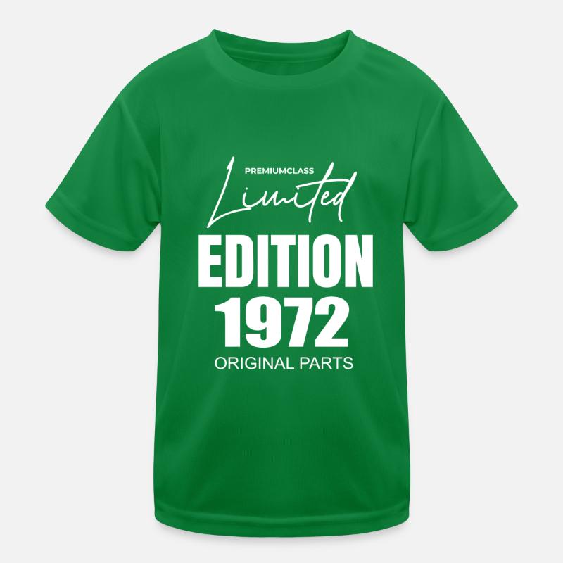 Édition limitée 1972 T-shirt sport Enfant