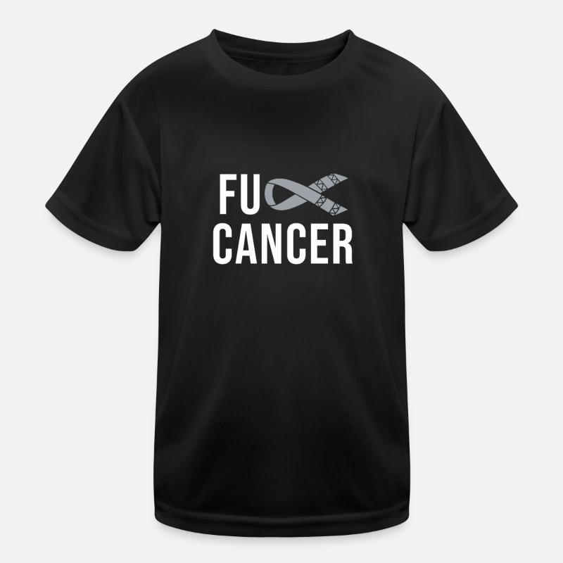 Cancer - Brain tumor brain Kids Functional T-Shirt