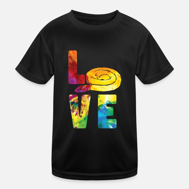 Snake Serpent Watercolor Love Kinder Funktions-T-Shirt
