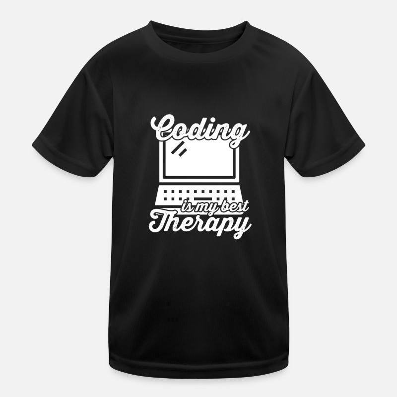 Programmeur Codage Développeur Informatique T-shirt sport Enfant