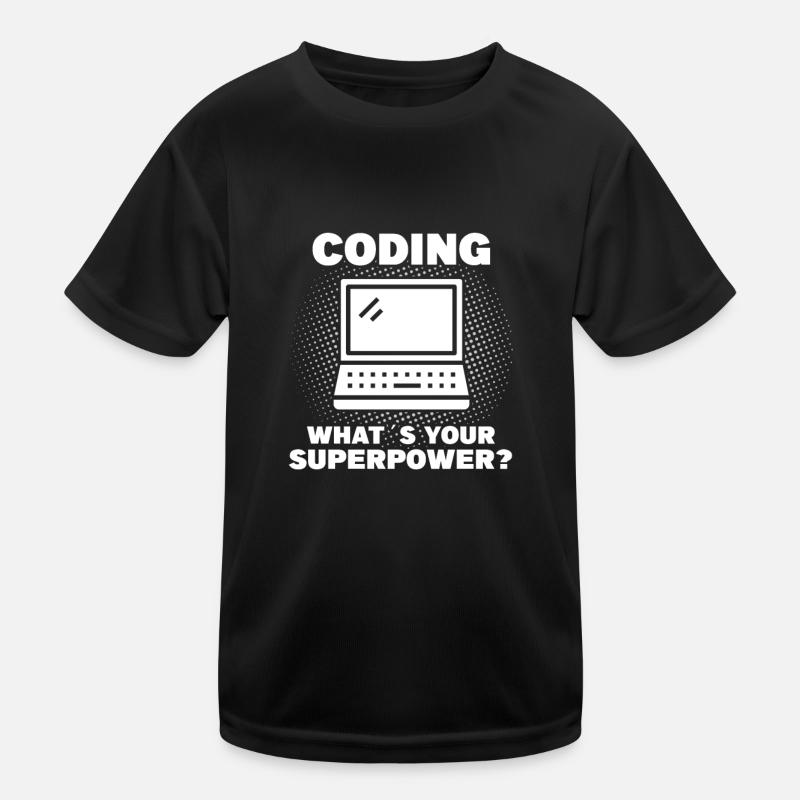 Coding Programmer Coder Software Developer Kids Functional T-Shirt