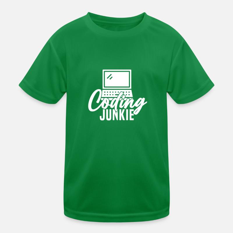 Programmeur Codage Développeur Informatique T-shirt sport Enfant