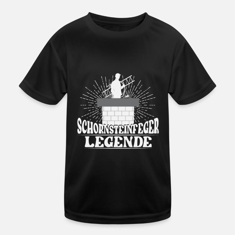 Schornsteinfeger Legende Kinder Funktions-T-Shirt
