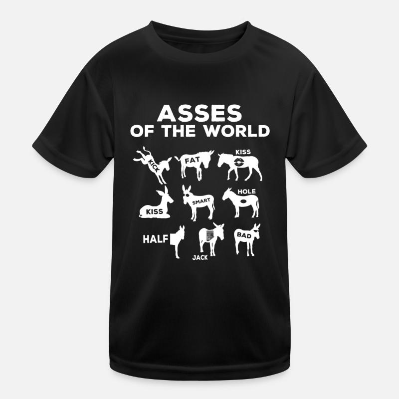 Esel Der Welt, Esel Kinder Funktions-T-Shirt