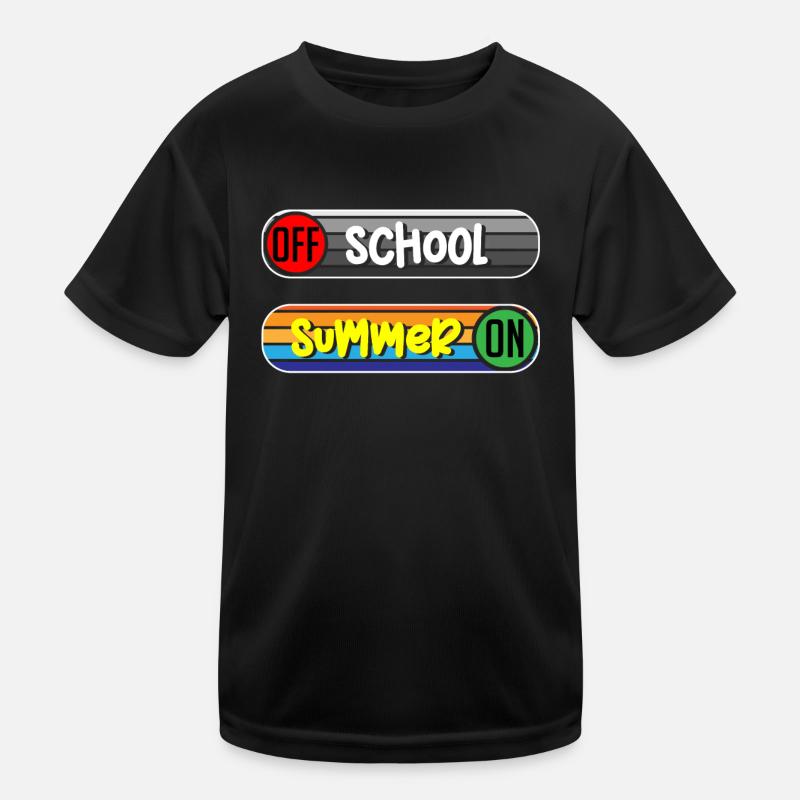 School is outside, summer up Kids Functional T-Shirt
