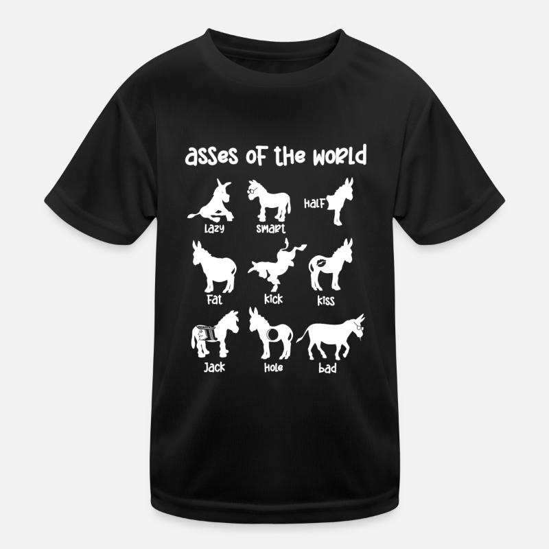 Esel Der Welt, Esel Kinder Funktions-T-Shirt