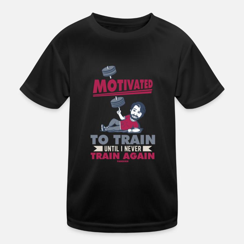 Motivation T-shirt sport Enfant